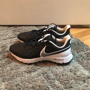 Nike React Infinity Pro Men’s Size 8 Black and White Golf Shoes